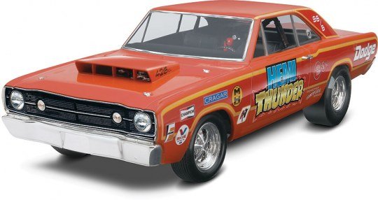 1:25 Revell 14217 1968 Hemi Dart Car - 2 n1 - Rev14217 2 - REV14217
