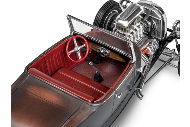 1:25 Revell 14463  1929 Ford Model A Roadster Car - Rev14463 3 - REV14463