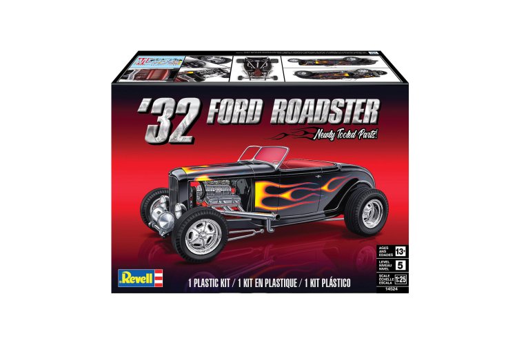 1:25 Revell 14524  1932 Ford Roadster Car - Rev14524 1932 ford roadster 021 - REV14524