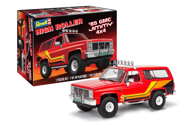 1:25 Revell 14577 GMC 1985 Jimmy 4x4 High Roller - American Car - Rev14577 1 - REV14577