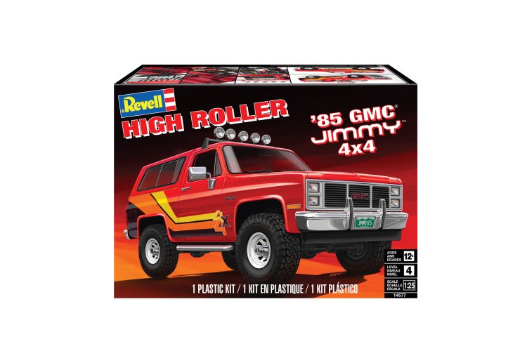 1:25 Revell 14577 GMC 1985 Jimmy 4x4 High Roller - American Car - Rev14577 11 - REV14577