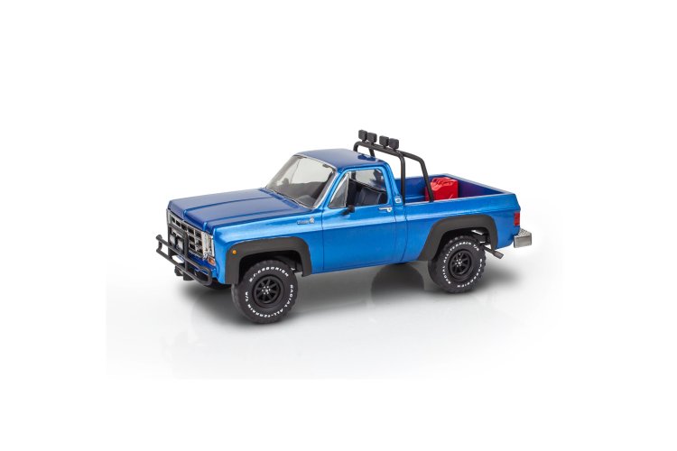 1:25 Revell 14581 Chevrolet 4x4 Pickup 1978 met Malibu GP Virage en Trailer - Truck, trailer en Raceauto - Rev14581 3 - REV14581