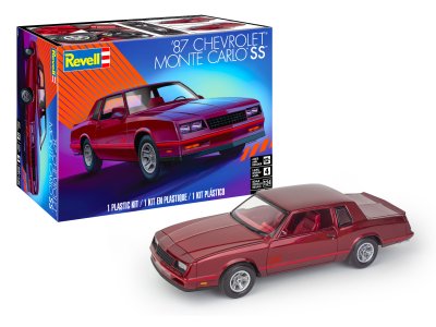 1:24 Revell 14587 Chevrolet Monte Carlo SS 1987 - American Sports Coup&eacute; - Rev14587 1 - REV14587