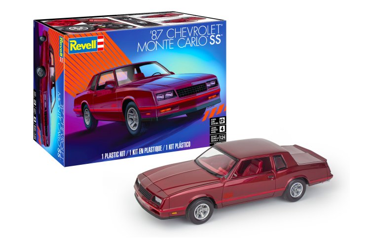 1:24 Revell 14587 Chevrolet Monte Carlo SS 1987 - Amerikaanse Sportcoup&eacute; - Rev14587 1 - REV14587