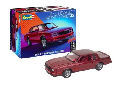 1:24 Revell 14587 Chevrolet Monte Carlo SS 1987 - Amerikaanse Sportcoup&eacute; - Rev14587 1x - REV14587