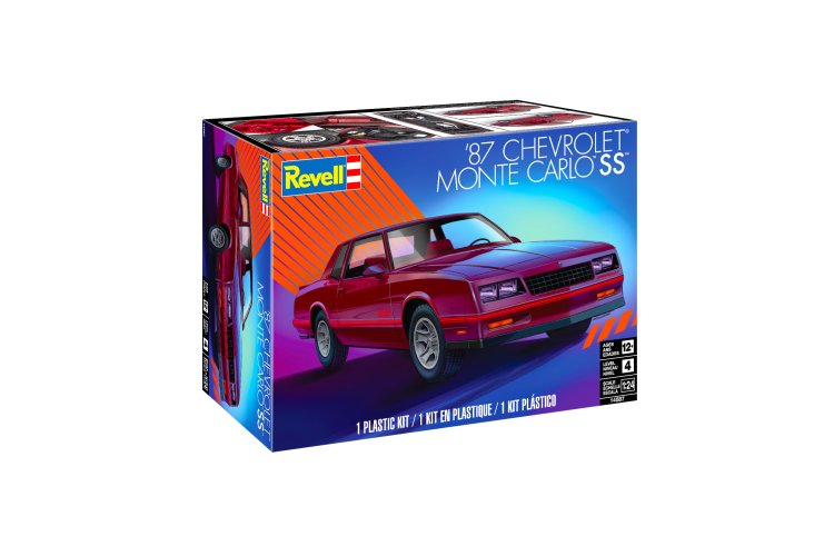 1:24 Revell 14587 Chevrolet Monte Carlo SS 1987 - Amerikaanse Sportcoup&eacute; - Rev14587 8 - REV14587