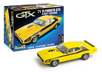 1:24 Revell 14588 Plymouth Satellite GTX Street Machine 1971 - Amerikaanse Muscle Car - Rev14588 1 - REV14588