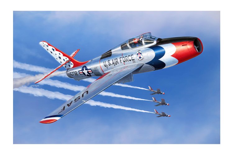 1:48 Revell 15996 F-84F Thunderstreak - Thunderbirds Plane - Rev15996 6 - REV15996