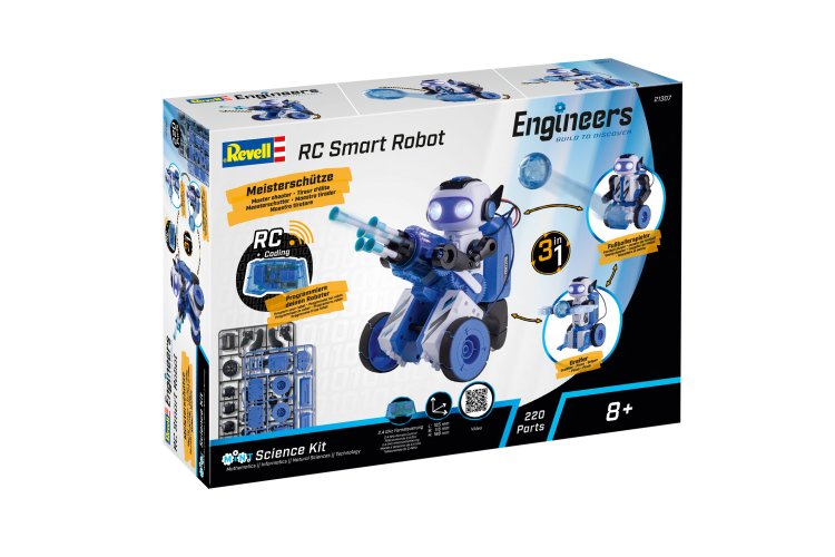 Revell 21307 Engineers - RC Slimme Robot met 3 Bouwopties - 16,8cm hoog - 2,4GHz - Rev21307 2 - REV21307