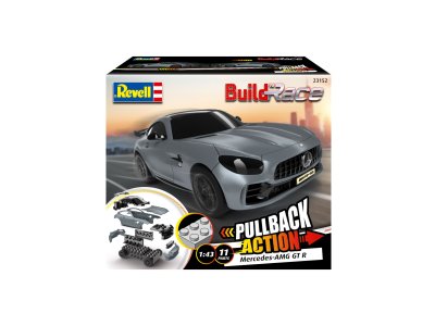 1:43 Revell 23152 Build n Race Mercedes-AMG GT R - grey - Rev23152 build n race mercedes amg gt r grau 021 - REV23152