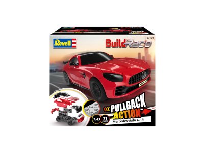 1:43 Revell 23154 Build n Race Mercedes-AMG GT R - red - Rev23154 build n race mercedes amg gt r rot 021 - REV23154