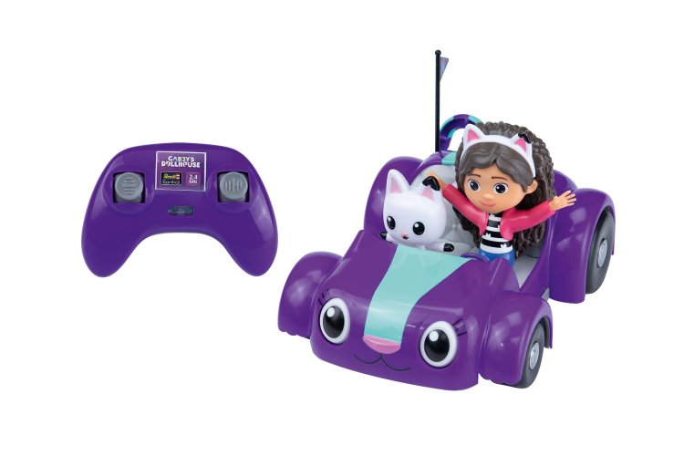 Revell 23211 RC Car &ndash; Gabby&rsquo;s Dollhouse Carlita with Gabby & Panda &ndash; As seen on Netflix &ndash; 23cm &ndash; 2.4GHz - Rev23211 1 - REV23211