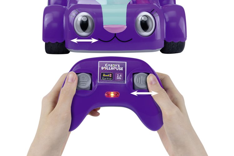 Revell 23211 RC Car &ndash; Gabby&rsquo;s Dollhouse Carlita with Gabby & Panda &ndash; As seen on Netflix &ndash; 23cm &ndash; 2.4GHz - Rev23211 8 - REV23211