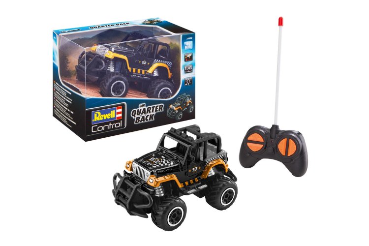 Revell 23492 RC Car Jeep Wrangler - Quarter Back - Rev23492 rc suv quarter back 01 - REV23492