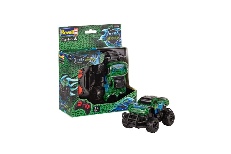 Revell 23576 RC Monster Truck - Ultra Monster Series - Groen - 7 cm - 2,4 GHz - Rev23576 1 - REV23576