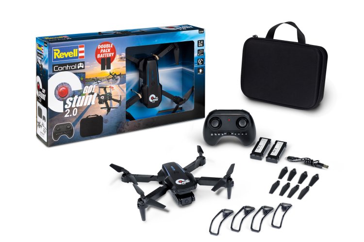 Revell 23798 RC Drone - GO! Stunt 2.0 - Quadrocopter - Zwart - 2,4 GHz - Rev23798 2 - REV23798