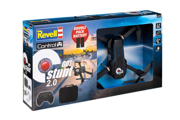 Revell 23798 RC Drone - GO! Stunt 2.0 - Quadrocopter - Zwart - 2,4 GHz - Rev23798 7 - REV23798