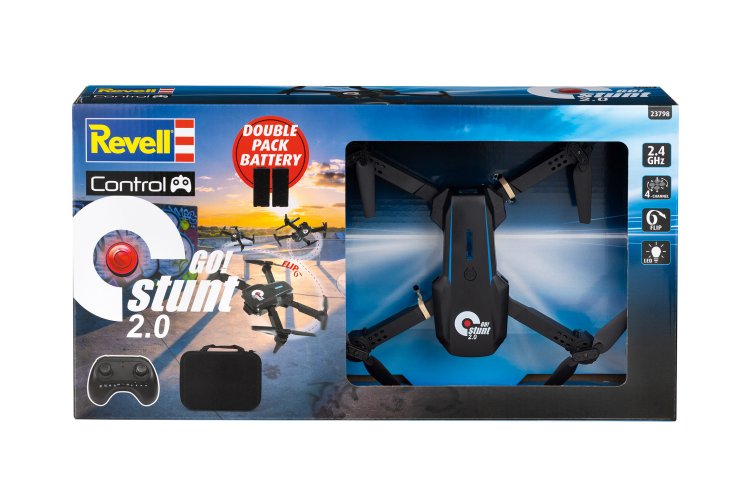 Revell 23798 RC Drone - GO! Stunt 2.0 - Quadrocopter - Zwart - 2,4 GHz - Rev23798 8 - REV23798