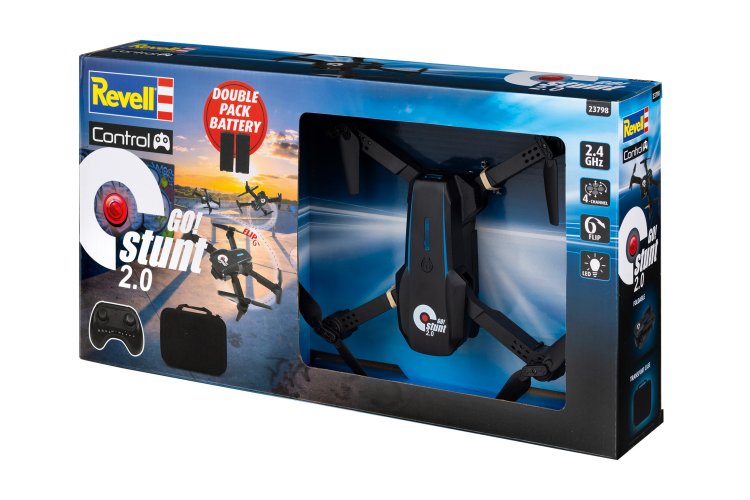 Revell 23798 RC Drone - GO! Stunt 2.0 - Quadrocopter - Zwart - 2,4 GHz - Rev23798 9 - REV23798