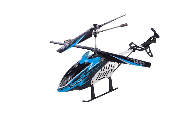 Revell 23806 RC Helikopter - "Lightning" - Easy to Fly met Verlichting en Hoogtesensor - Blauw - 2,4GHz - Rev23806 3 - REV23806
