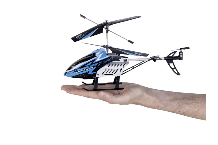 Revell 23806 RC Helikopter - "Lightning" - Easy to Fly met Verlichting en Hoogtesensor - Blauw - 2,4GHz - Rev23806 7 - REV23806