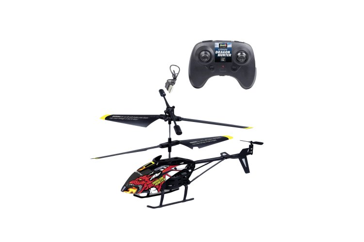 Revell 23990 RC Helikopter Dragon Hunter - Zwart - 2,4GHz - Rev23990 1 - REV23990