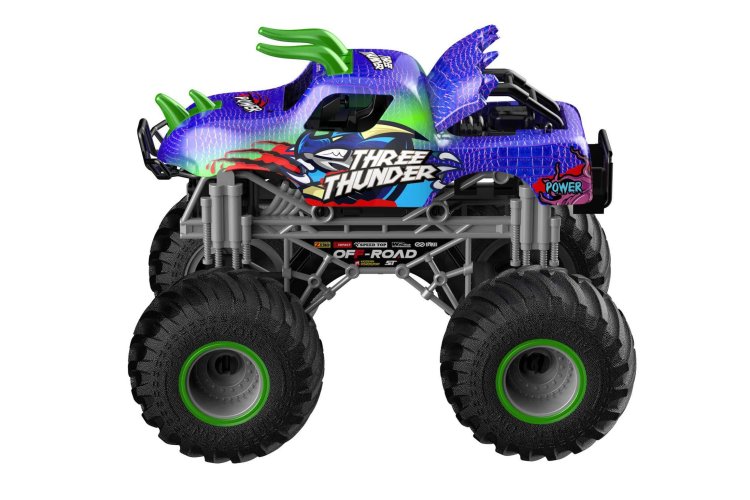 1:16 Revell 24556 RC Dino Monster Truck - Three Thunder - Rev24556 rc dino monster truck three thunder 05 - REV24556