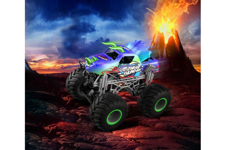 1:16 Revell 24556 RC Dino Monster Truck - Three Thunder - Rev24556 rc dino monster truck three thunder 07 - REV24556