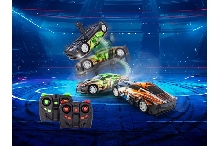 1:18 Revell 24593 RC Car Set &ndash; Crash Fighters &ndash; 2 Cars &ndash; 2.4GHz - Rev24593 11 - REV24593