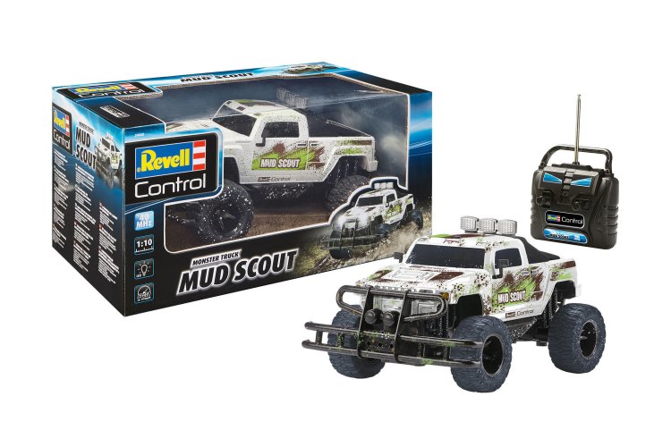 1:10 Revell 24643 RC Monster Truck - Mud Scout - Rev24643 rc truck new mud scout 01 1 - REV24643