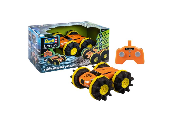 Revell 24675 RC Stunt Monster 1080 ATV - Rev24675 rc stunt monster 1080 atv revell control afstandbestuurbare auto 24675 rc stunt car stunt monster 1080 atv 01 1 - REV24675