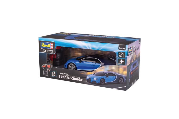 1:24 Revell 24692 RC Car Bugatti Chiron - Blue - Rev24692 9 - REV24692