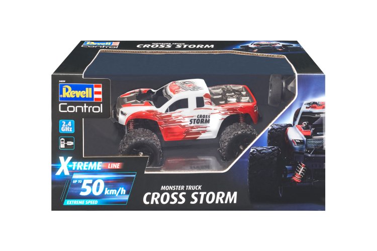 1:18 Revell 24830 RC X-TREME Monster Truck - Cross Storm - Rev24830 kapw x treme cross storm - REV24830