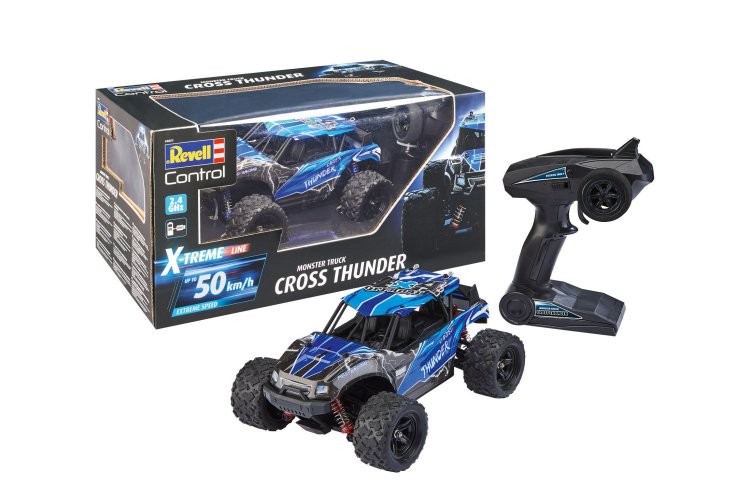 1:18 Revell 24831 RC X-TREME Monster Truck - Cross Thunder - Rev24831 x treme line monster truck cross thunder 01 1 - REV24831