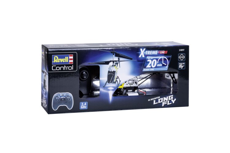 Revell 24897 RC Helikopter - Extreme Helicopter "Long Fly" - 2,4 GHz - Rev24897 100 - REV24897