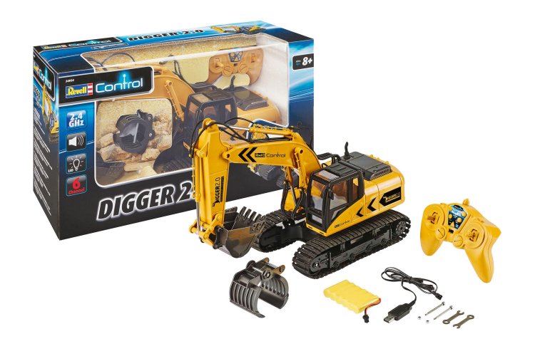 1:16 Revell 24924 RC Bagger.er 2.0 - Rev24924 digger 2 0 01 1 - REV24924