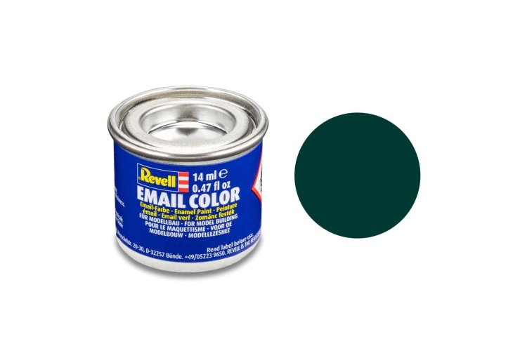 Revell #40 Black Green - Matt - Enamel - 14ml - Rev32140 xs - REV32140-XS