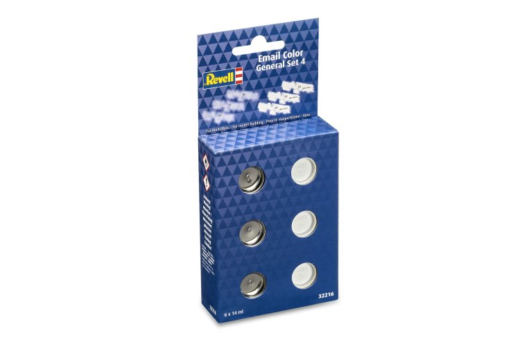 Revell 32216 Basic Paint Colors Set - Matte and Gloss Volume II - 6x14ml - Enamel Set - Rev32216 xs 1 - REV32216-XS