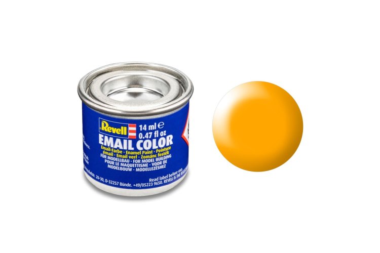 Revell #310 Lufthansa-Yellow - Satin - RAL1028 - Enamel - 14ml - Rev32310 xs 1 - REV32310-XS