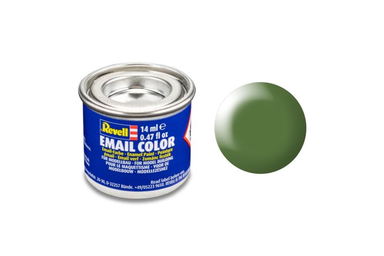 Revell #360 Fern Green - Satin - RAL6025 - Enamel - 14ml - Rev32360 xs 1 - REV32360-XS