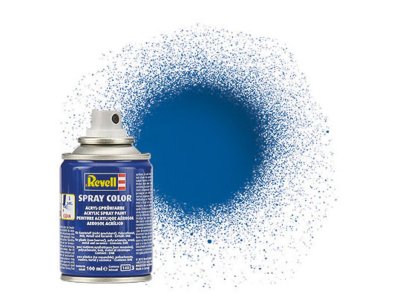 Revell #52 Blue - Gloss - Acryl Spray - 100ml - Rev34152 1 - REV34152