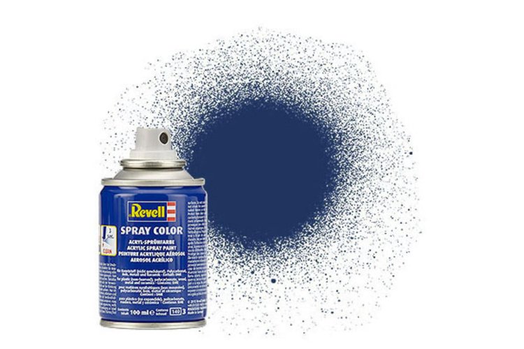 Revell #200 RBR Blue - Metallic - Acryl Spray - 100ml - Rev34200 1 - REV34200