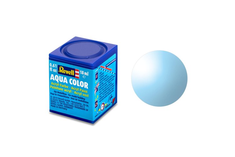 Revell Aqua  #752 Blue - Clear - Acryl - 18ml - Rev36752 xs 1 - REV36752-XS