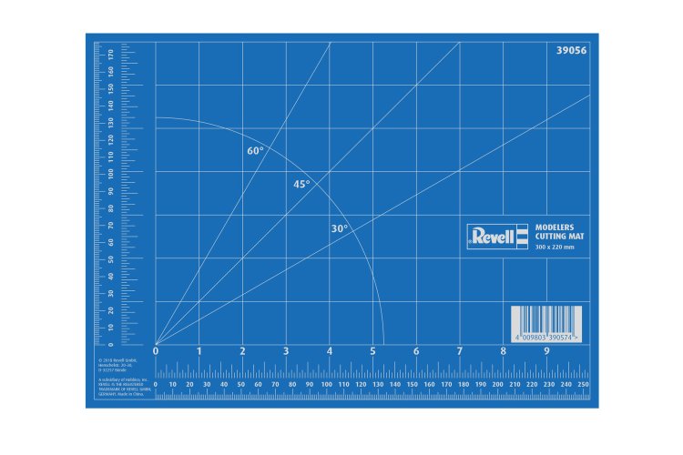 Revell 39056 Cutting Mat - Small - 300x220mm - Rev39056 xs - REV39056-XS