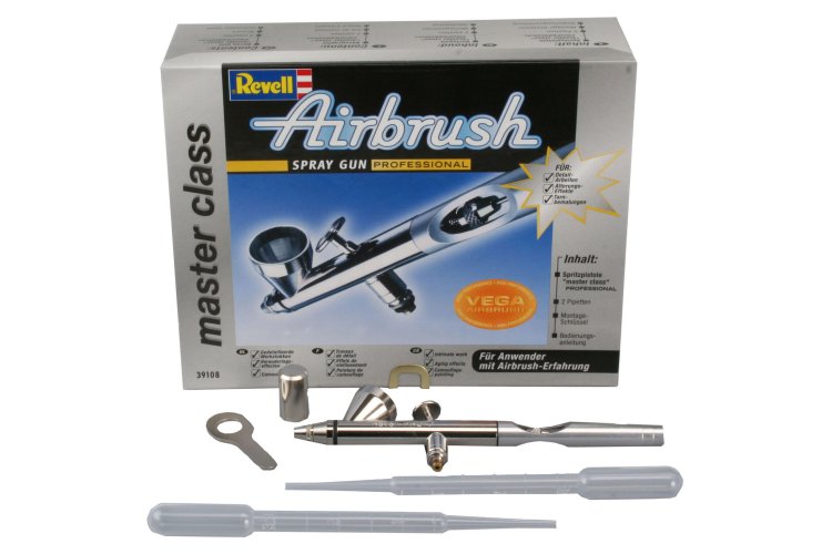 Revell 39108 Airbrush Spray Gun - Master Class Professional - Rev39108 1 1 - REV39108