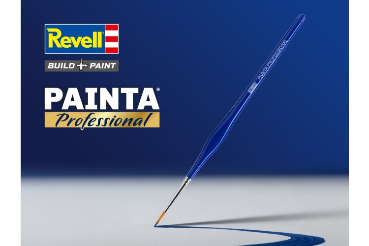 Revell 39561 Painta Professional &ndash; Detail Set &ndash; Size 5/0, 4/0, 3/0, 0 &ndash; Synthetic Brushes for Model Building and Hobby - Rev39561 xs 3 - REV39561-XS
