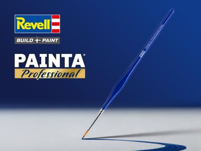 Revell 39564 Painta Professional Synthetische Penseel Maat 3/0 voor Hobby en Modelbouw - Rev39564 1a - REV39564-XS