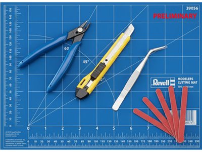Revell 39639 Hobby Tool Kit Basic - Basisgereedschap voor Modelbouw en Hobby - 5-delig - Rev39639 1 - REV39639