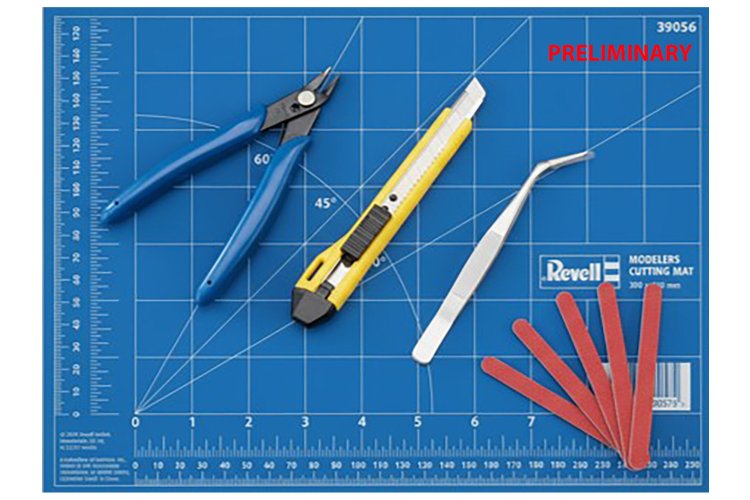 Revell 39639 Hobby Tool Kit Basic - Basisgereedschap voor Modelbouw en Hobby - 5-delig - Rev39639 1 - REV39639