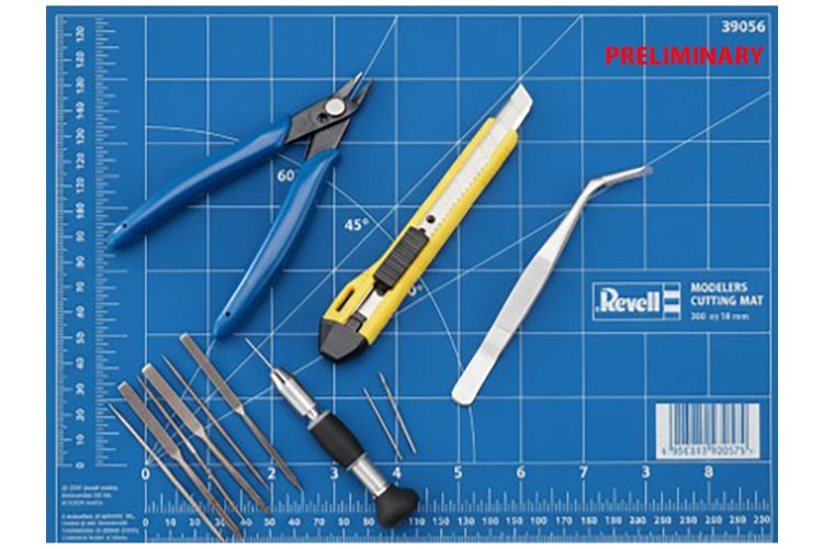 Revell 39640 Hobby Tool Kit Pro &ndash; Professional Tools for Model Building and Hobby &ndash; 6 Pieces - Rev39640 1 - REV39640
